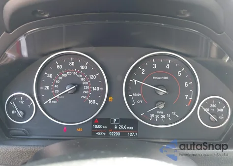 2016 BMW 328I from USA, damaged, VIN WBA8E9G51GNT42402